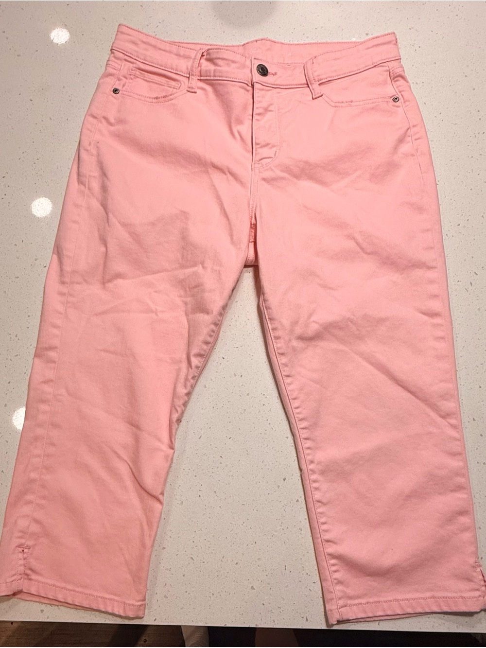 St John’s Bay Women’s Pink Capri Denim Jeans